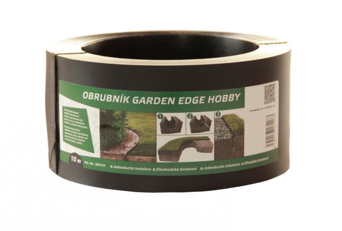 Zahradní obrubník Garden Edge Hobby 10 m černý